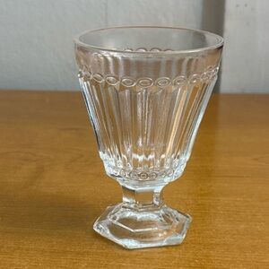 Elegant Clear Glass‎ Goblet